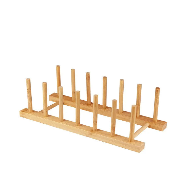 Bamboo dish rack