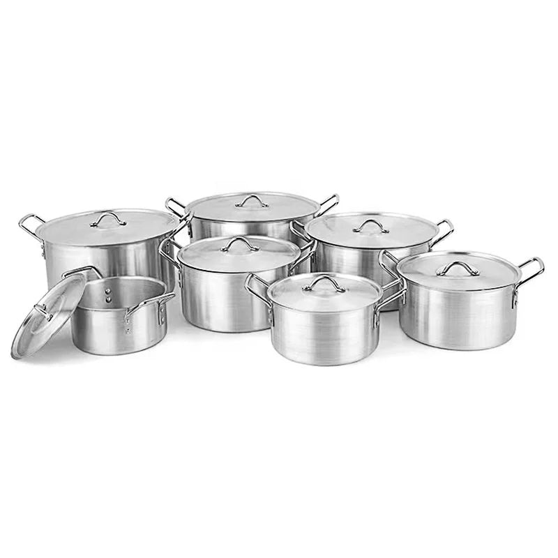 Aluminum kitchen Cookware Set of 7 pcs High