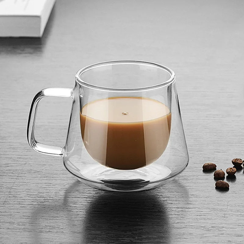 200ML CUP OF COFFEE DOUBLE TRANSPARENT