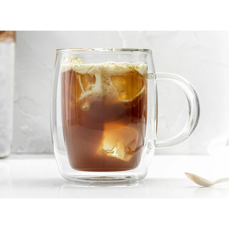 350ML DOUBLE HANDLE CUP TRANSPARENT