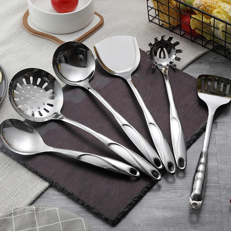 6-piece stainless steel cooking set/