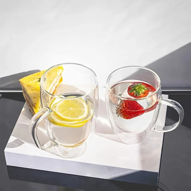 350ML DOUBLE HANDLE CUP TRANSPARENT