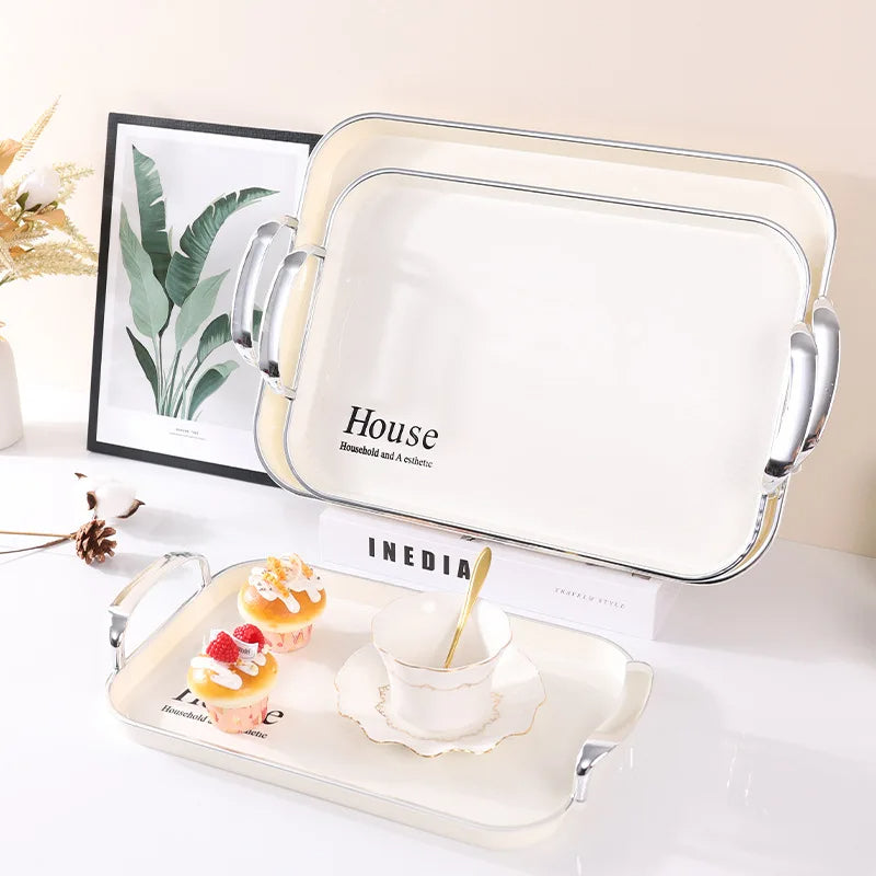 3-piece set of rectangular fruit Tray