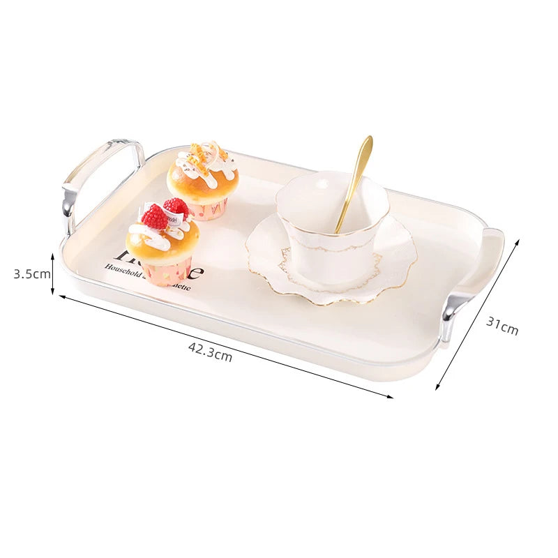 3-piece set of rectangular fruit Tray