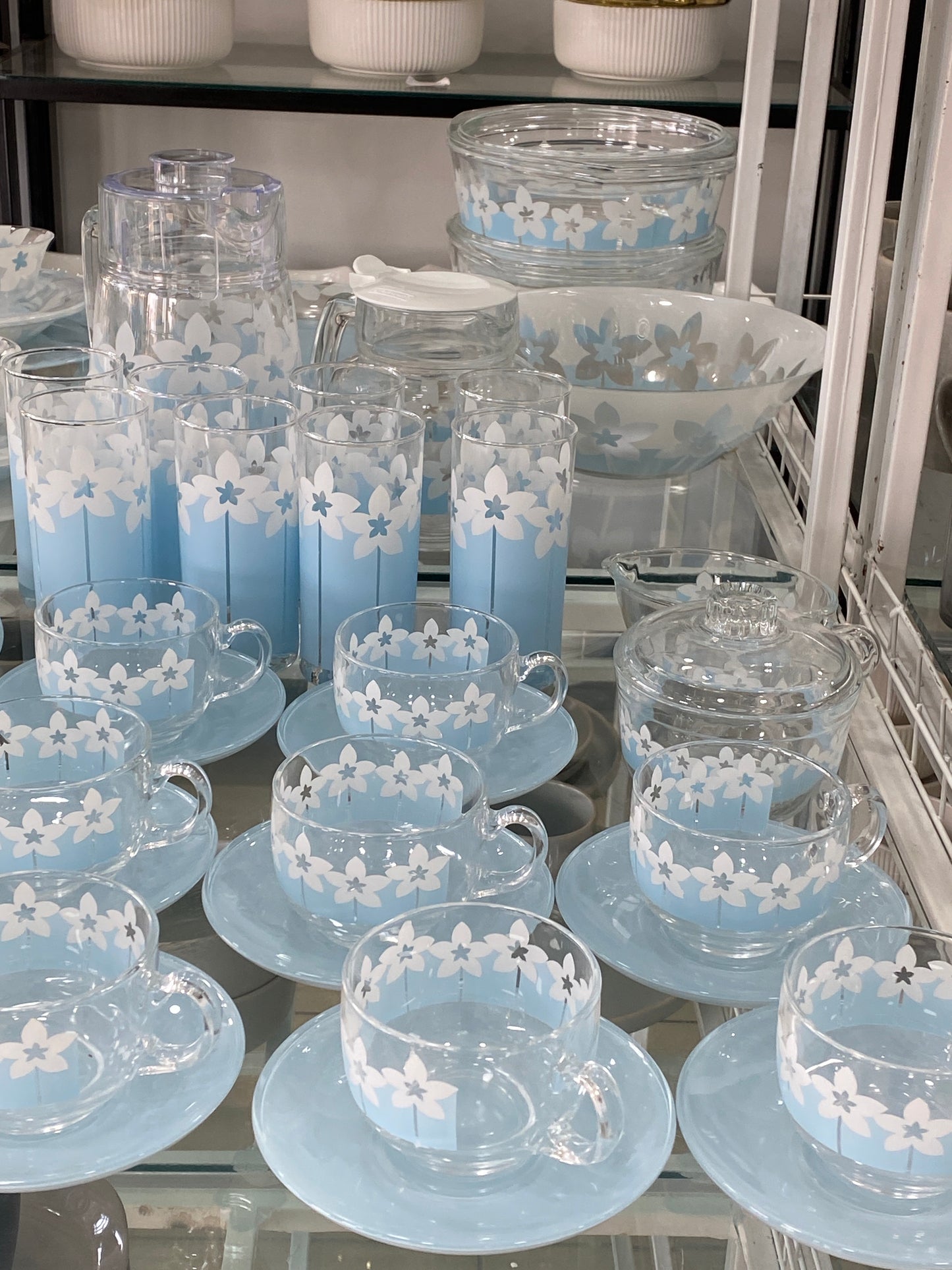 Luminarc set of 71. Pimprenelle Blue