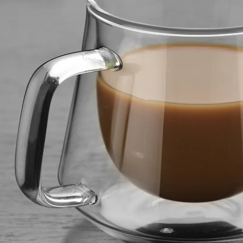 200ML CUP OF COFFEE DOUBLE TRANSPARENT