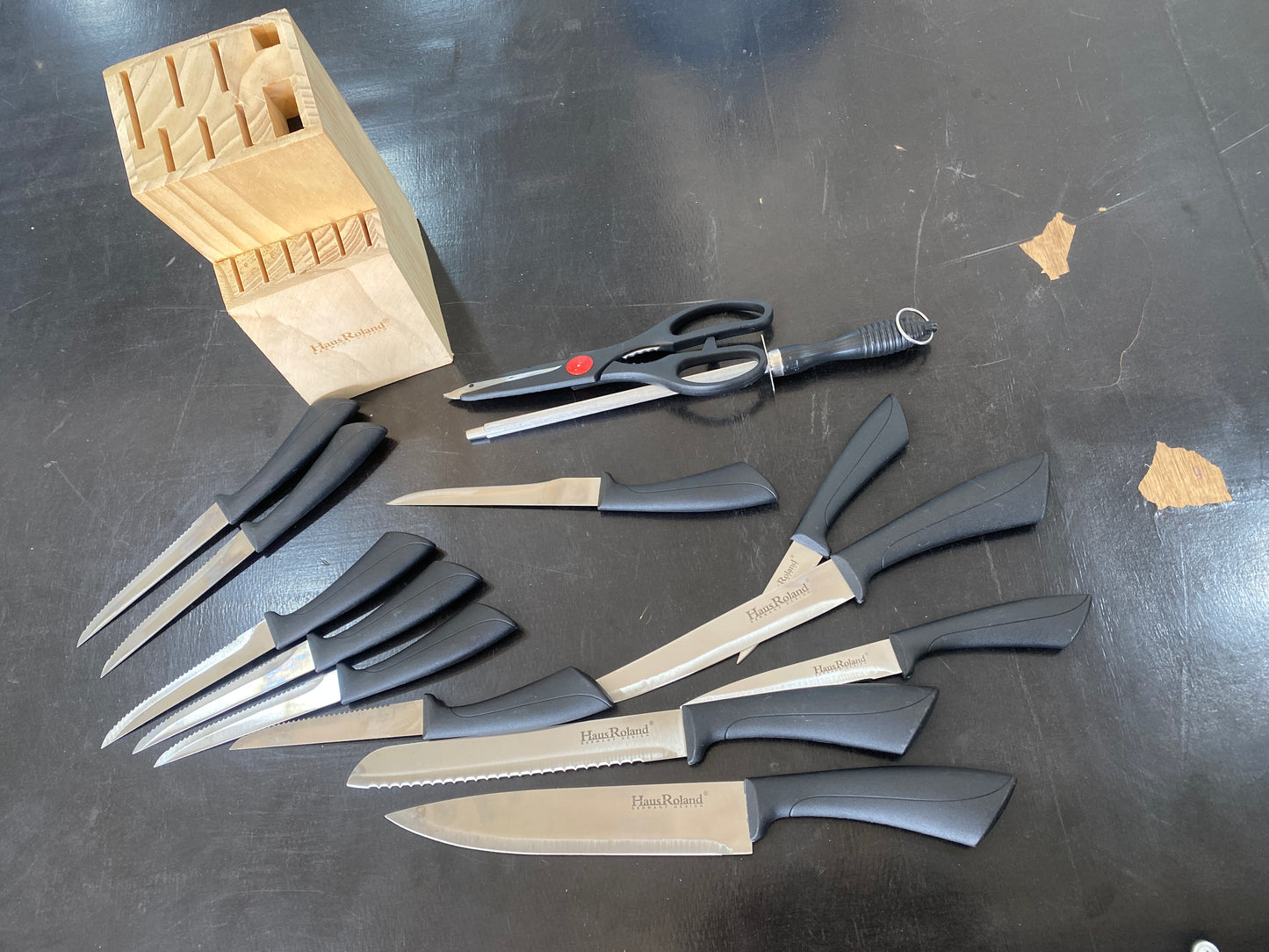 Knife Set Haus Roland. 15 pieces