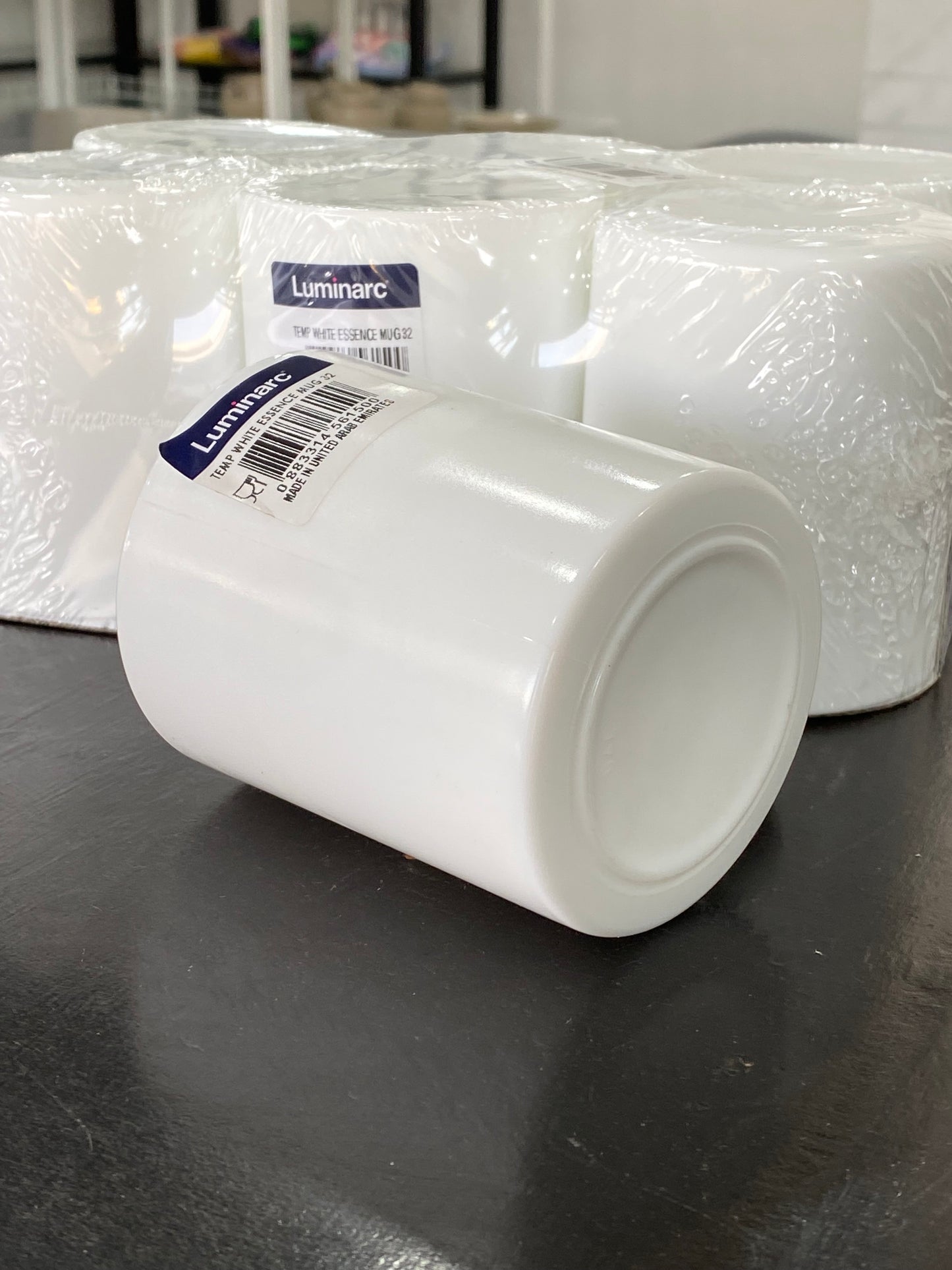 Luminarc mug set of six. Amatases atandatu ya Luminirake