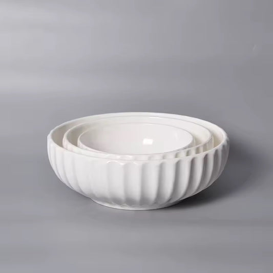 Ceramic Pumpkin Soup Bowl