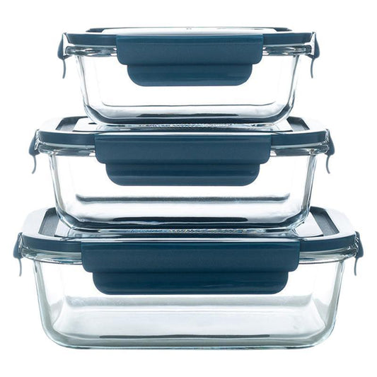 Glass lunch boxes, view 2