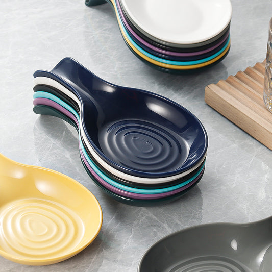 Durable Plastic Insulated Spoon Rest for Hot Pot Dining Tableware