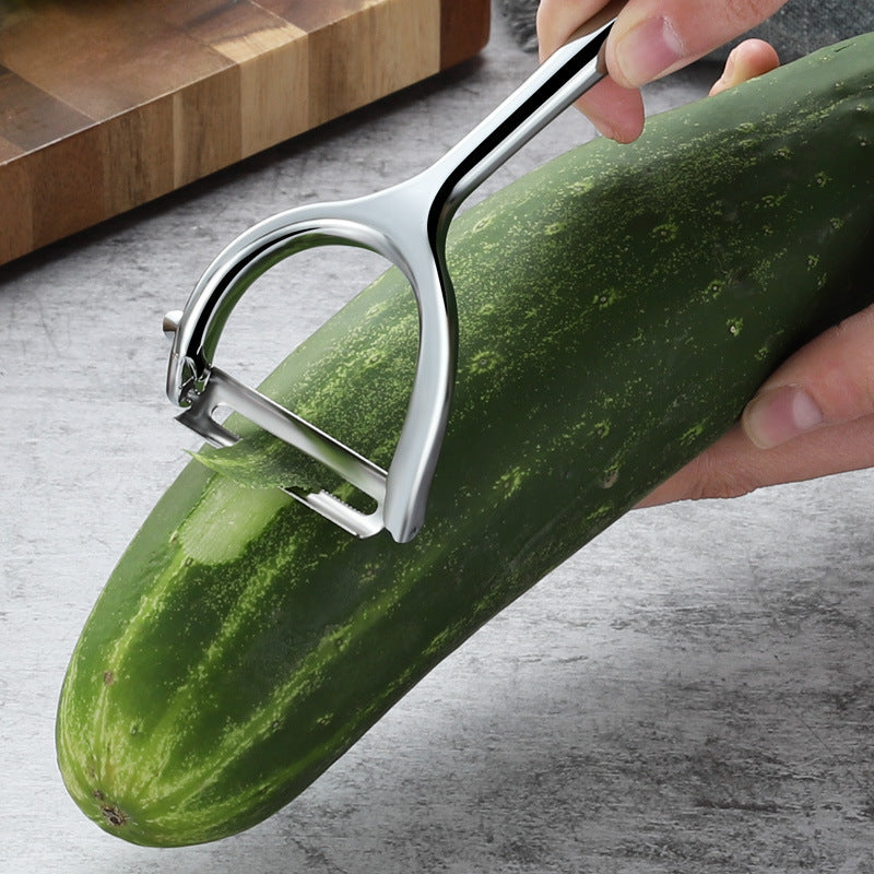 Multifunctional Zinc Alloy Stainless Steel Kitchen Peeler for Fruits & Vegetables