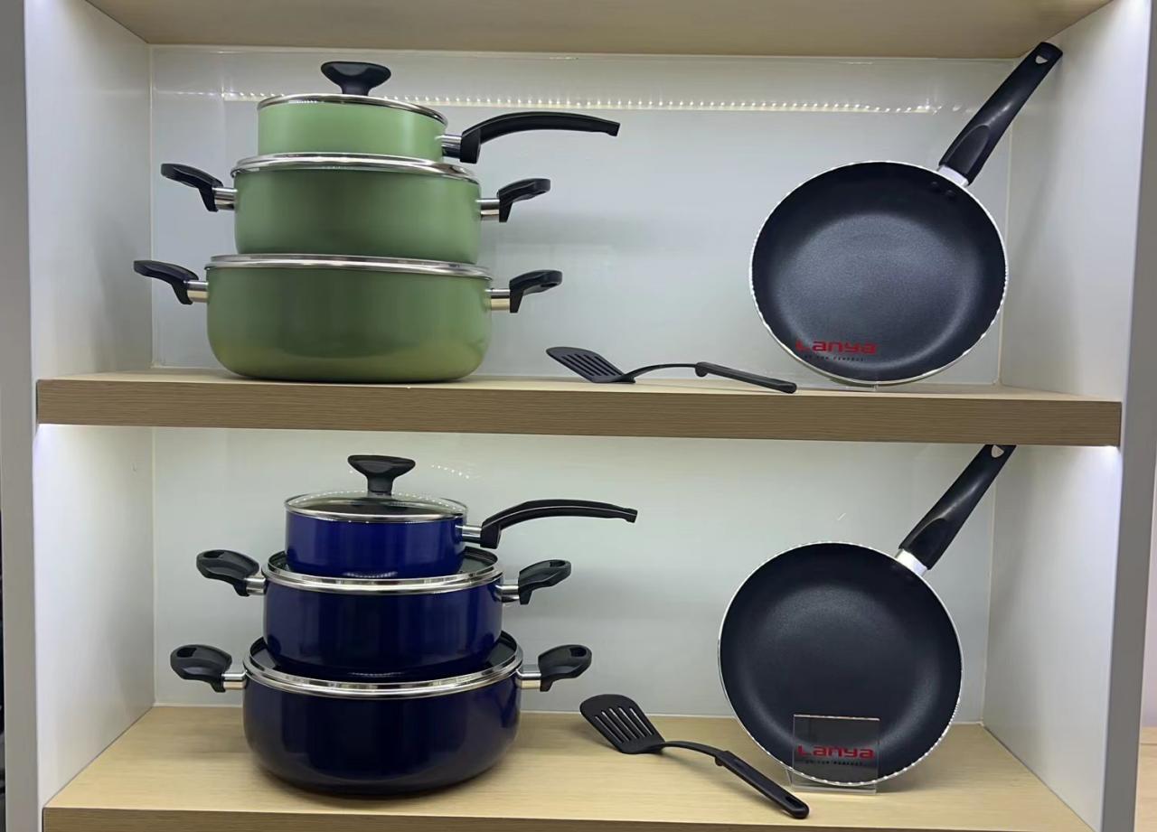 Premium Non-Stick Stackable Cookware Set