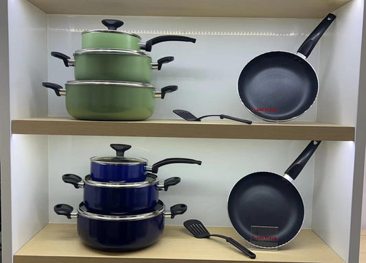 Premium Non-Stick Stackable Cookware Set
