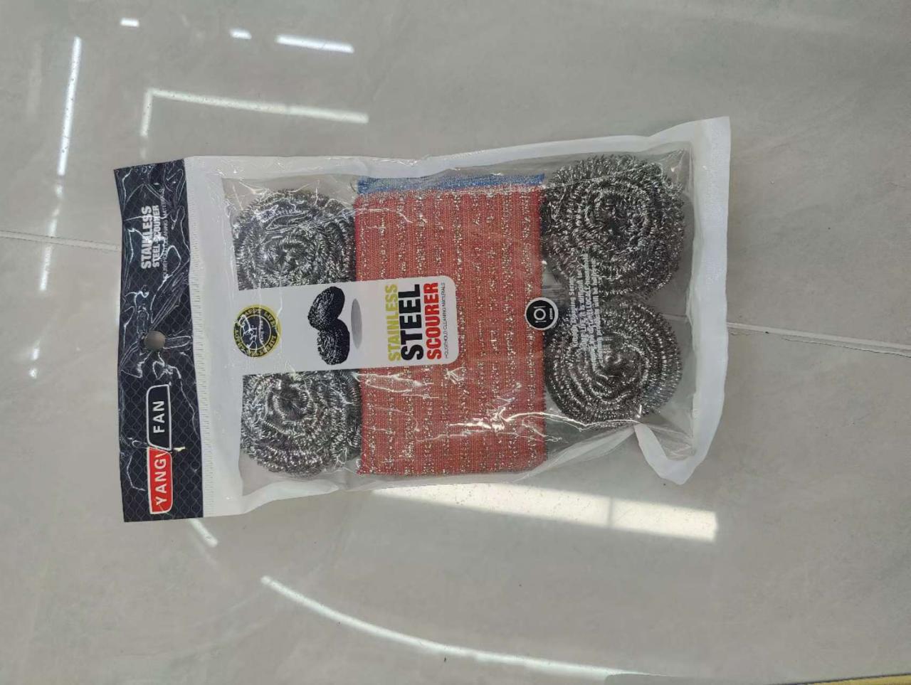Stainless steel Scourer Set