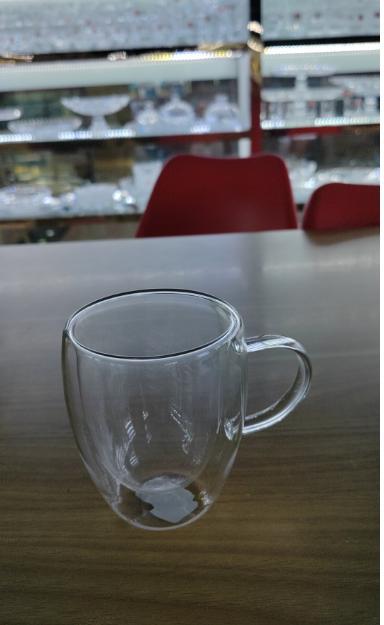 350ML DOUBLE HANDLE CUP TRANSPARENT