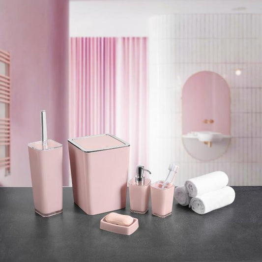 6-piece set of Bathroom black accessories