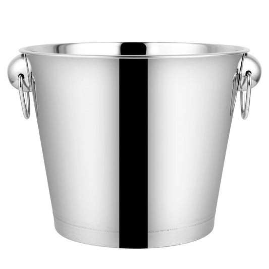 Durable Stainless Steel Insulated Ice Bucket with Handle for Bars & Parties
