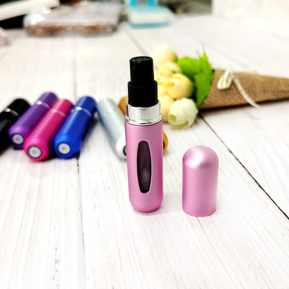 Mini 5ml Portable Refillable Perfume Atomizer Travel Sprayer Bottle for Samples