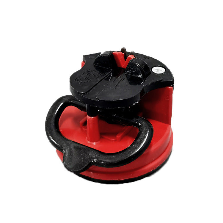 Premium Iron Kitchen Knife Sharpener with Suction Cup - Effortless Sharpening Tool