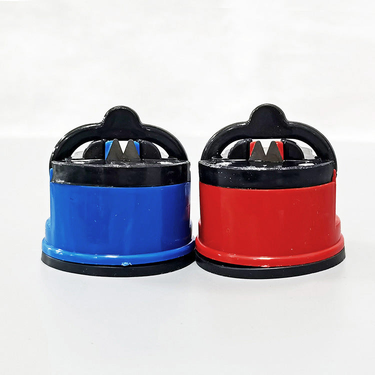 Premium Iron Kitchen Knife Sharpener with Suction Cup - Effortless Sharpening Tool