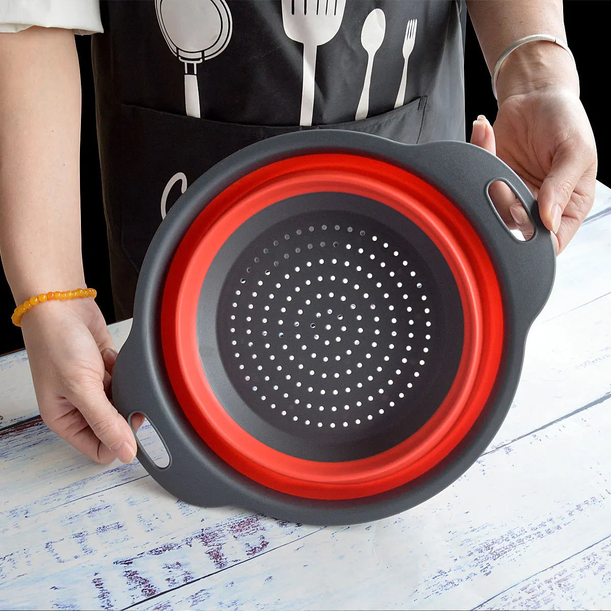 Silicone Foldable Colander