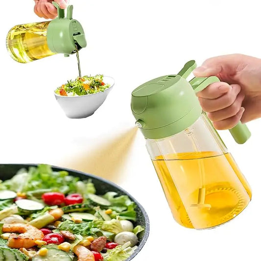 Sprayable and Pourable Oil Bottle 470 ML