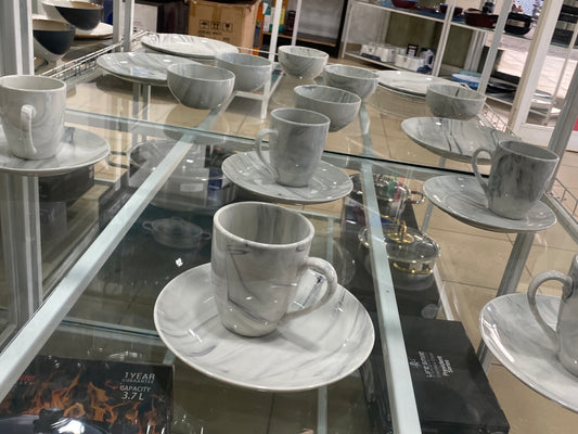 Dinner set 24 Pieces Marble