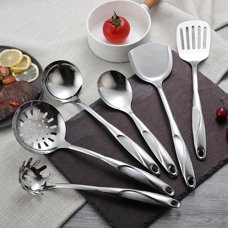 6-piece stainless steel cooking set/