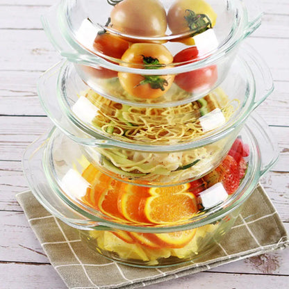 Glass Bowl with a lid