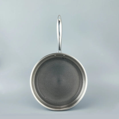 Tri-Ply Stainless Steel Non-Stick Frying Pan