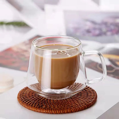 200ML CUP OF COFFEE DOUBLE TRANSPARENT