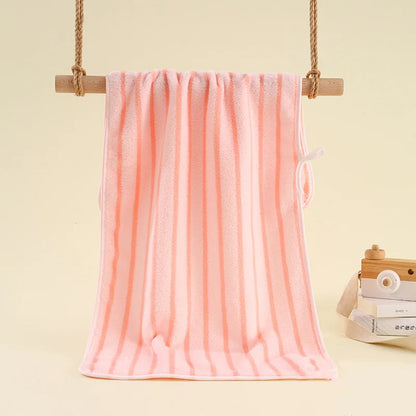 Coral velvet towel. Set of 4