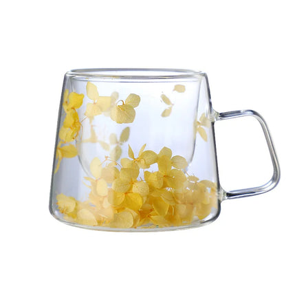 220ML COFFEE CUP WITH FLOWER HANDLE