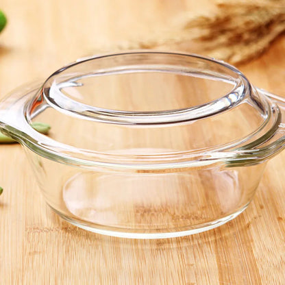 Glass Bowl with a lid