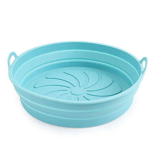 Gustave Reusable Silicone Air Fryer Liner Pot, Foldable, Non-Stick, Easy Clean