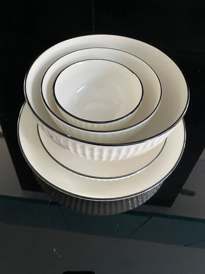 Serving Ceramic Plates 20 CM