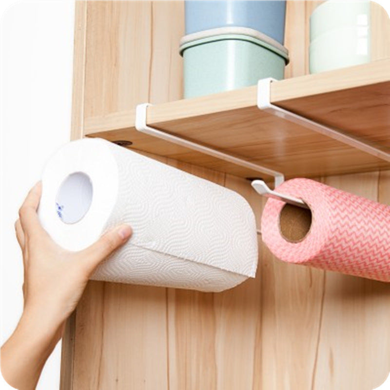 Modern Japanese Kitchen Under-Cabinet Paper Towel & Cling Film Dispenser