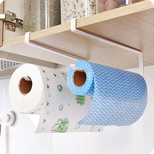 Modern Japanese Kitchen Under-Cabinet Paper Towel & Cling Film Dispenser