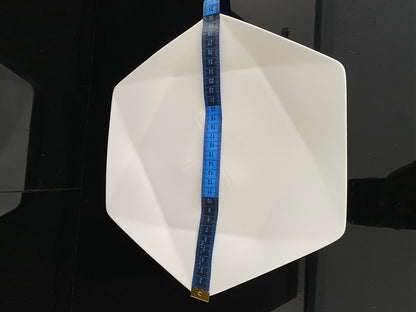 Hexagon Salad Serving Dish PLATE 30*30*2