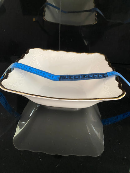 Porcelain Gold Gilt Bowl 20 cm