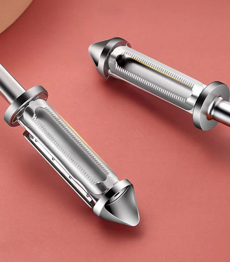 3-in-1 Kitchen Peeler: Potato, Fruit, Melon Slicer Shredder