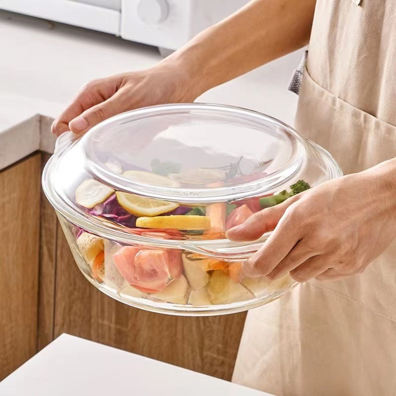 Glass Bowl with a lid