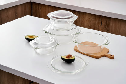 Glass Bowl with a lid