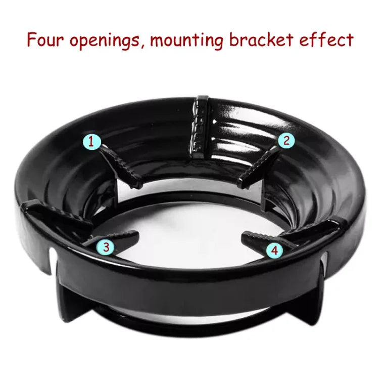 Universal Gas Stove Energy Saving Windshield Burner Rack Bracket