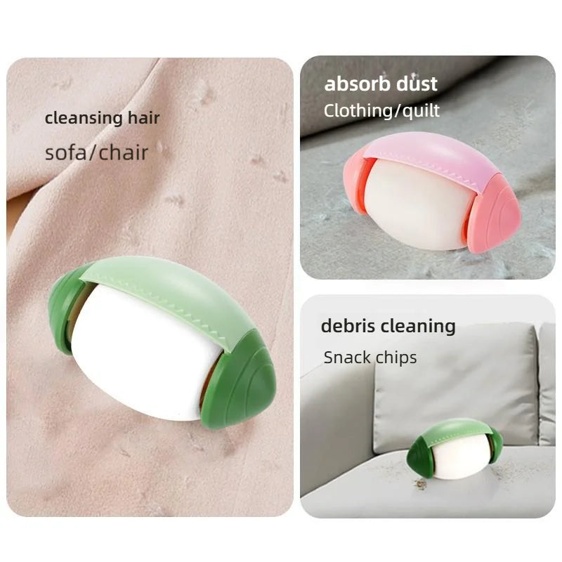 Reusable Washable Sticky Pet Hair Remover Roller for Clothes & Furniture