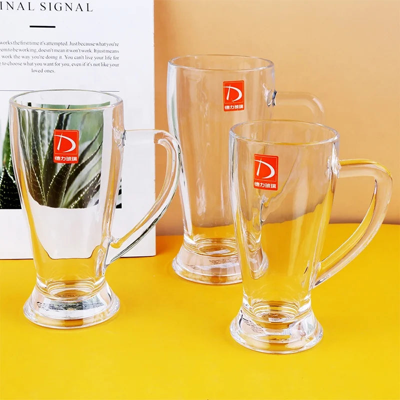 650ML Large Capacity Freezer Beer Mug with Handle for Cold Beverages