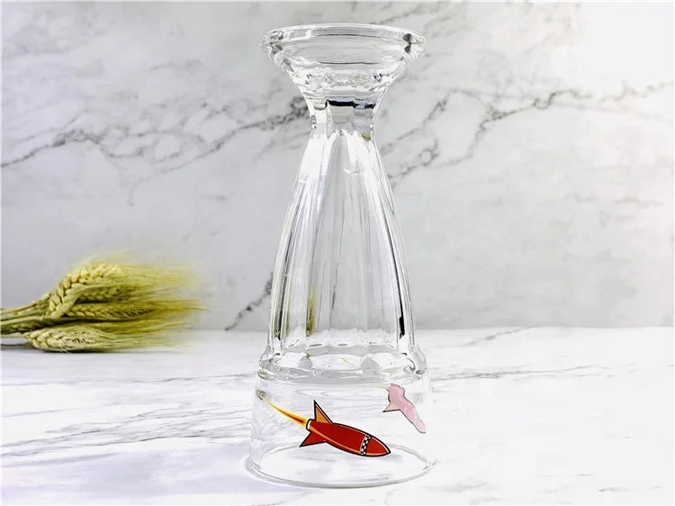 Lead-Free Hand-Blown Glass Juice Smoothie Ice Cream Cup Dessert Container