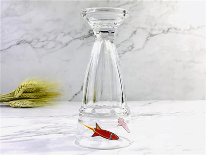Lead-Free Hand-Blown Glass Juice Smoothie Ice Cream Cup Dessert Container