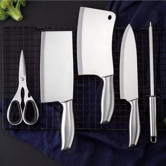 Kitchen Knife Set with wooden stand